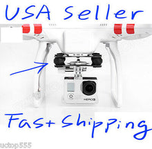 Load image into Gallery viewer, DJI Phantom 1 2 3 Jello Fix GoPro Mount W/ Rubber Balls Vibration Isolator
