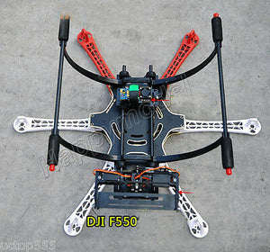 FPV Anti Vibration Multifunction Landing Skid Kit F450 F550 Quad Hexa copter USA