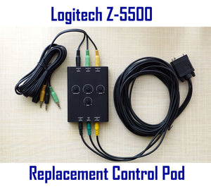 Logitech Z-5500 Speakers Replacement Control Pod  Pre636 Subwoofer Wired Remote