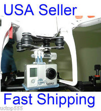 Load image into Gallery viewer, DJI Phantom 1 2 3 Jello Fix GoPro Mount W/ Rubber Balls Vibration Isolator
